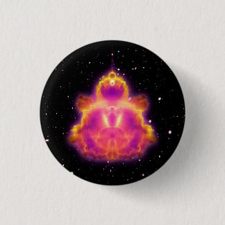 Buddhabrot Space Pinback Button
