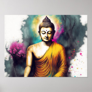 Buddha's Bliss Poster
