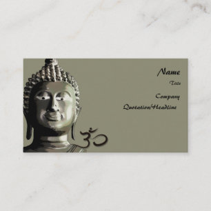 Buddhas Business Card, Holistic Healers Card