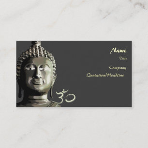 Buddhas Business Card, Holistic Healers Card