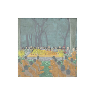 Buddha's Final Nirvana Magnet