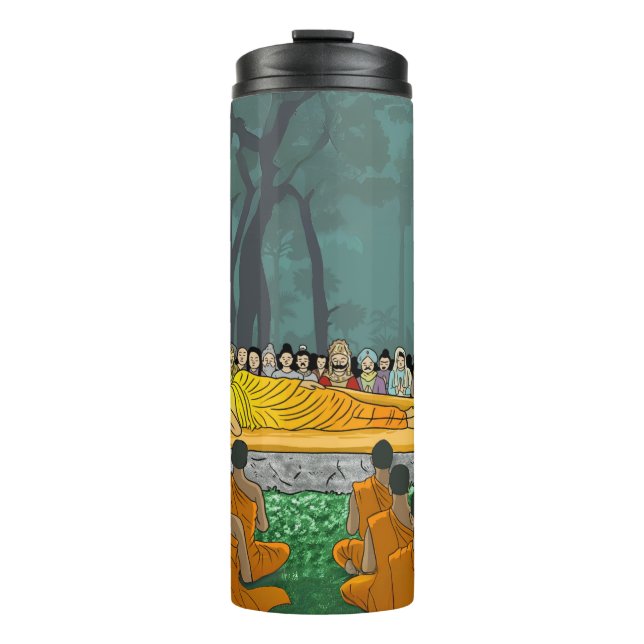 Buddha's Final Nirvana Tumbler (Front)
