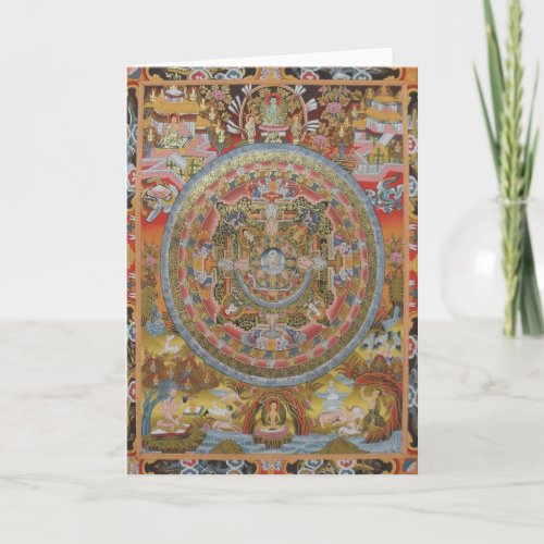 Buddhas Life Greeting Card