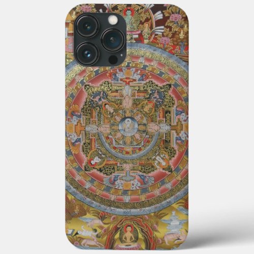 Buddhas Life Mandala iPhone 13 Pro Max Case