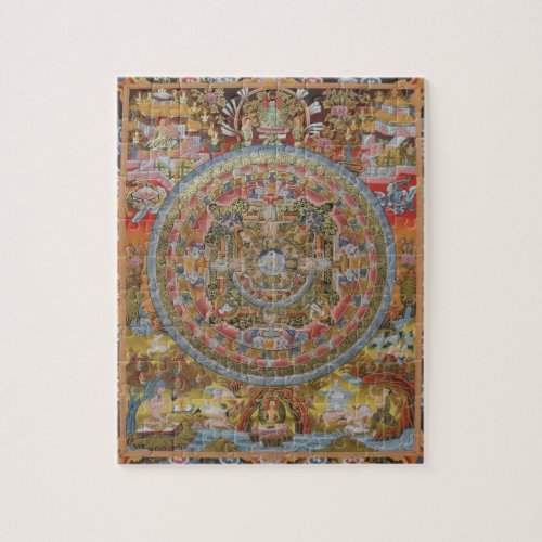 Buddhas Life Mandala Puzzle