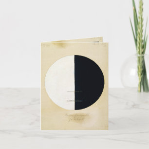 Buddhas standpoint in the Earthly life by Hilma Letterpress Thank You Card