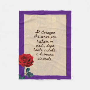 BuddhaToday #1 Buddha Accogliente Fleece Blanket