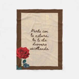BuddhaToday #4 Buddha Accogliente Fleece Blanket