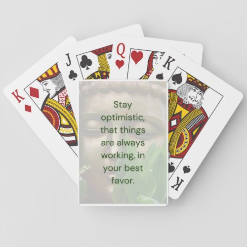BuddhaToday Reminder Quotes Playing Cards 1