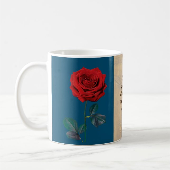 BuddhaToday V1 #33 Zen Mug - Buddha Rose  (Left)