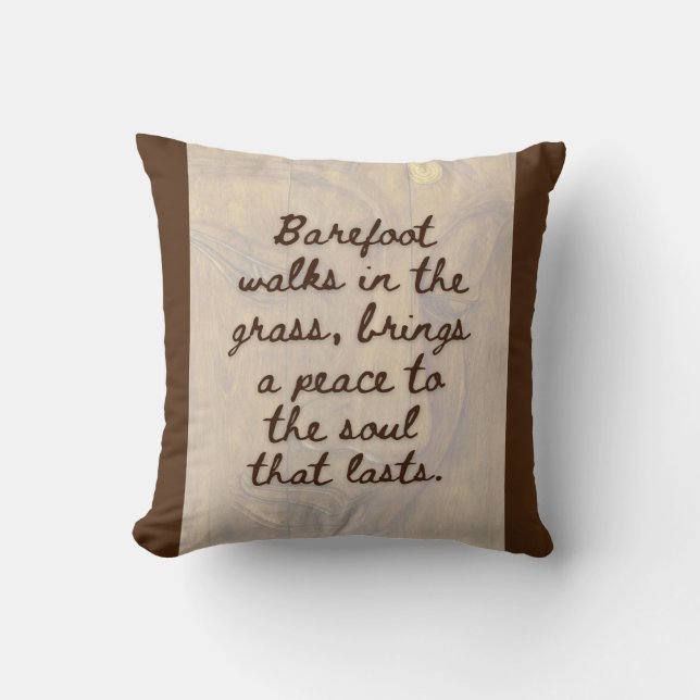 BuddhaToday V1 Peace Pillow #4 w/Q + Solid Color  (Front)