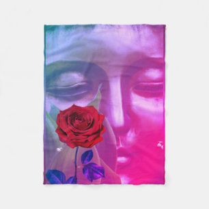 BuddhaTodayV2 #21 Cozy Buddha Fleece Blanket