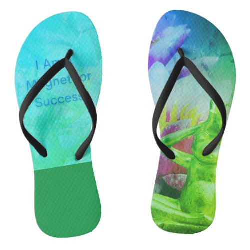 BuddhaTodayV3b 2 Walk in Peace Original wQ Flip Flops