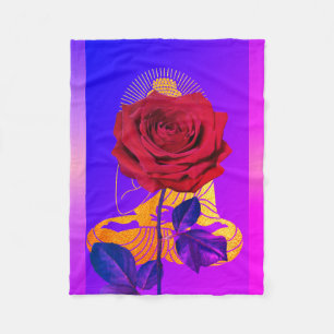 BuddhaTodayV4 #30 Cozy Buddha Fleece Blanket