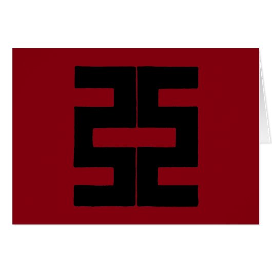 Buddhism: Double Ax Cards (Front Horizontal)
