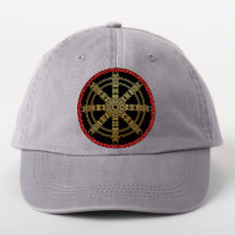 Buddhism Golden Dharma Wheel