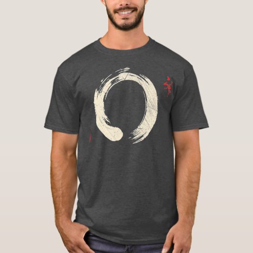 Buddhism Meditation Yoga Bonsai Zen Enso Circle T_Shirt