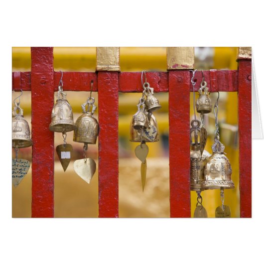 Buddhist Bells at Doi Suthep Temple Cards (Front Horizontal)