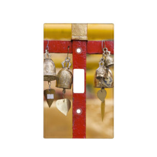 Buddhist Bells at Doi Suthep Temple Light Switch Cover