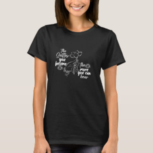 Buddhist Buddhism Zen Quitter You Become More You T-Shirt
