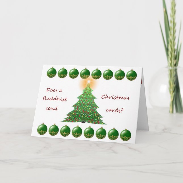 Buddhist Christmas Card (Front)