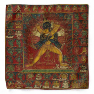 Buddhist Deity Kalachakra Bandana