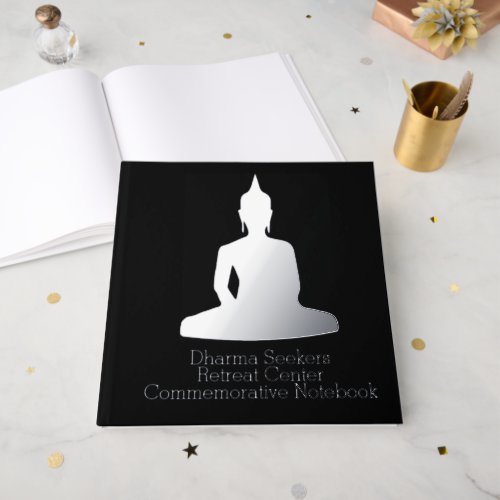 Buddhist Dharma Retreat Center Keepsake Foil Guest Book