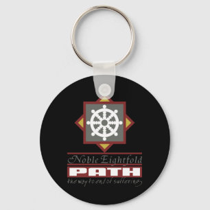 Buddhist Eightfold Path Keychain