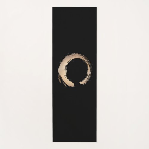 Buddhist Enso Symbol Yoga Mat