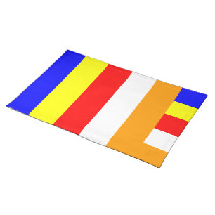 Buddhist Flag Placemat