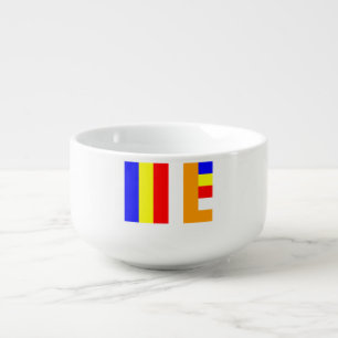Buddhist Flag Soup Mug