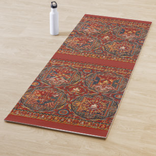 Buddhist Four Mandalas of Central Tibet Yoga Mat