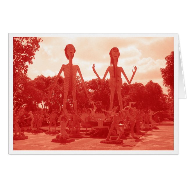Buddhist Hell ... Thailand Card (Front Horizontal)