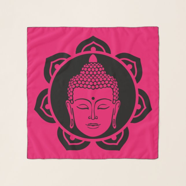 Buddhist Home Decor Scarf (Front)