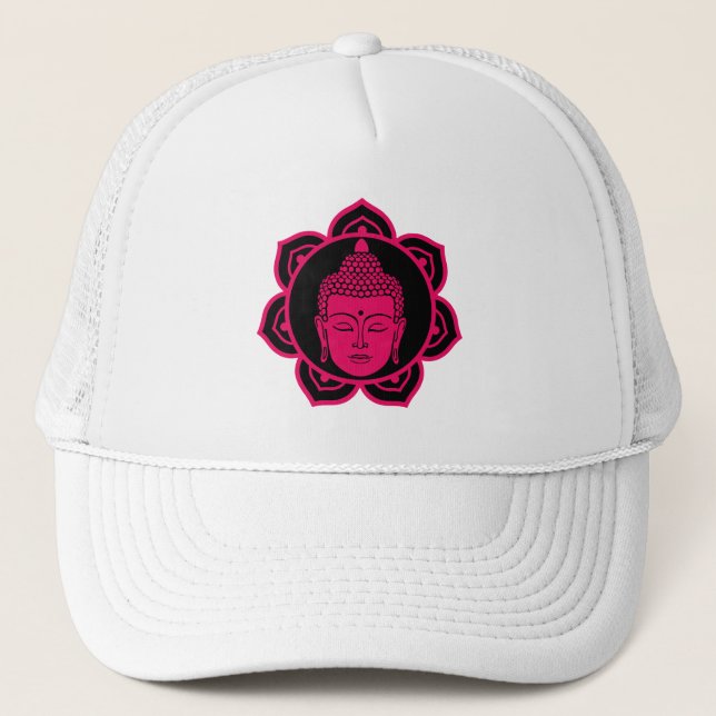 Buddhist Home Decor Trucker Hat (Front)