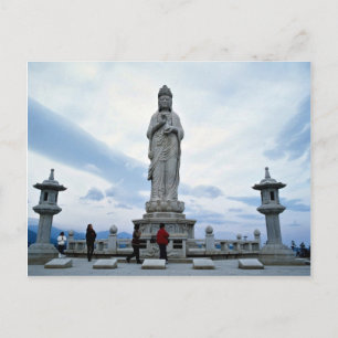 Buddhist image statue, Naksansa (temple) Postcard