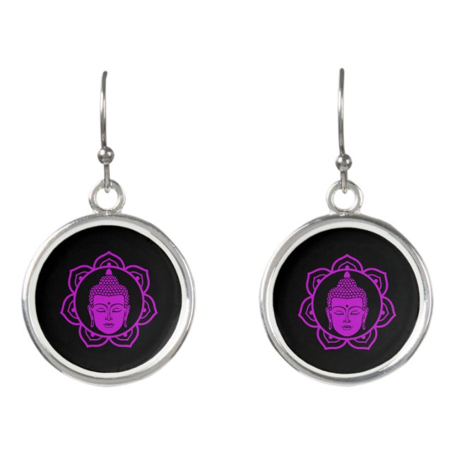 Buddhist Jewelry Earrings (Front)