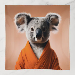 Buddhist Koala Trinket Tray