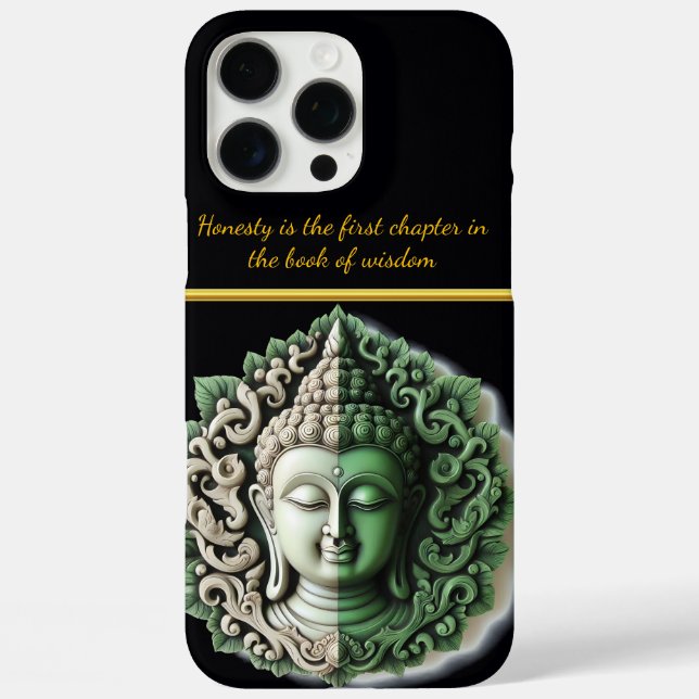 Buddhist Leaf Carving by AI Case-Mate iPhone Case (Back)