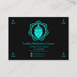 Buddhist Meditation Business Card