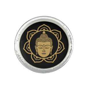 Buddhist Meditation Jewelry Ring