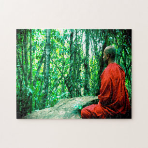 Buddhist Meditation Sri Lanka. Jigsaw Puzzle