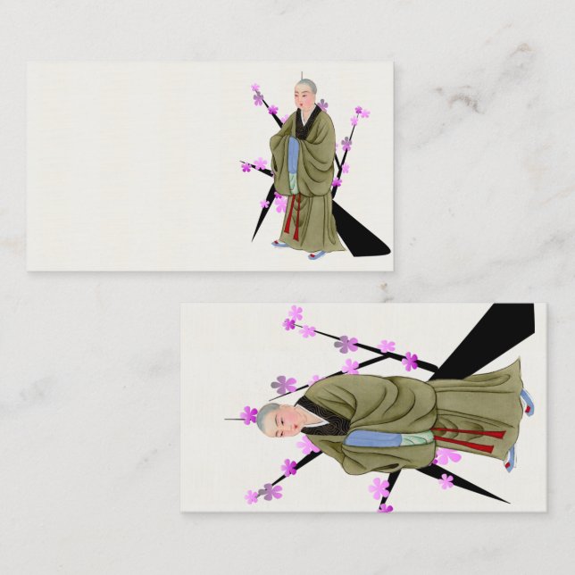 Buddhist Monk Business Card (Front/Back)