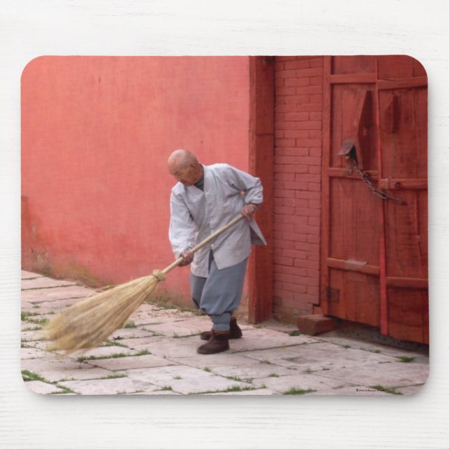 Buddhist Monk Mousepad (Front)