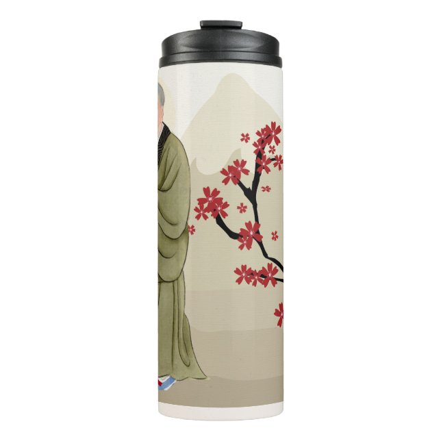 Buddhist Monk Thermal Tumbler (Front)
