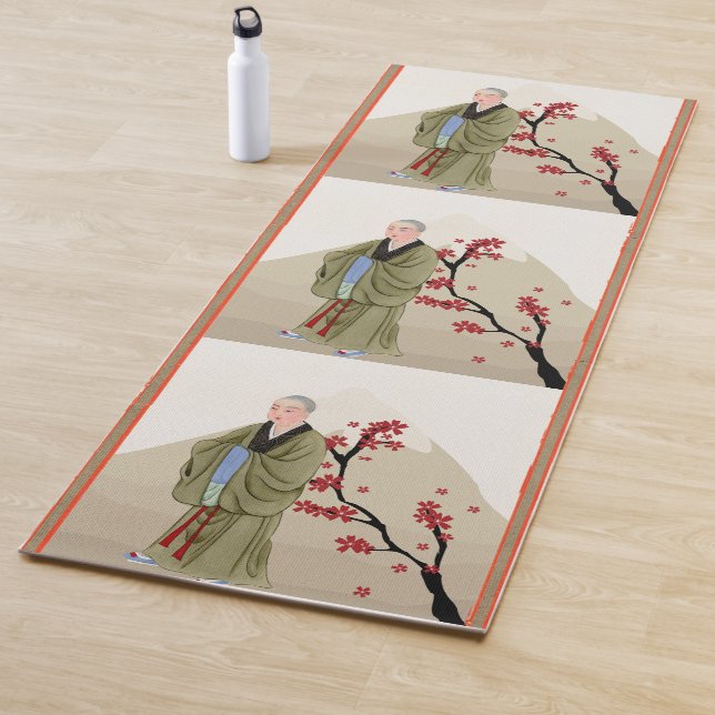 Buddhist Monk Yoga Mat (In Situ)