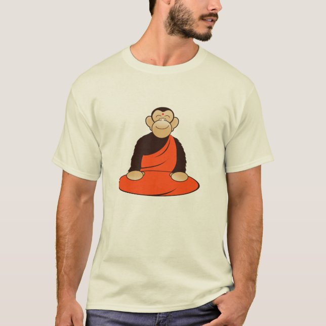 Buddhist Monkey T-Shirt (Front)