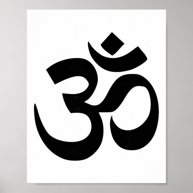 Buddhist Om Symbol  Poster (Front)