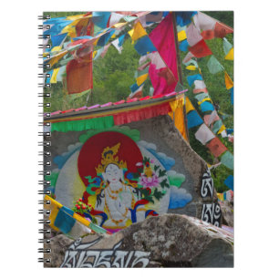 Buddhist Painting on Rocks Notebook