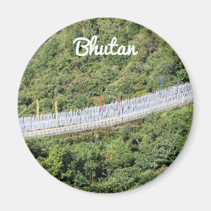 Buddhist Prayer Flags - Bhutan Magnet